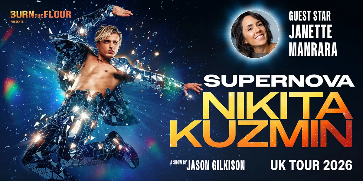 Event card hero image for Burn The Floor Presents Nikita Kuzmin - Supernova