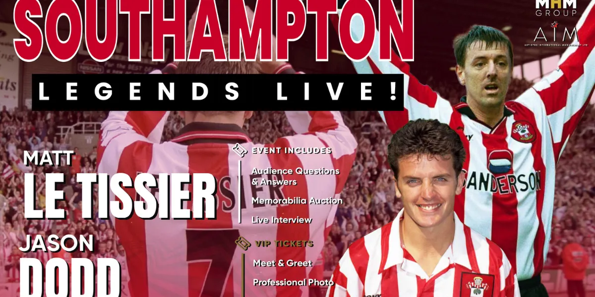 Hero image for An Evening with Southampton Legends Live