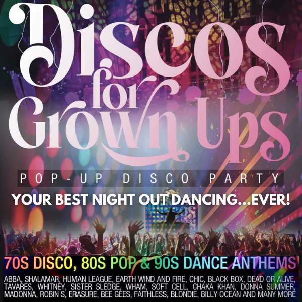 Event card thumbnail image for Disco For Grown Ups