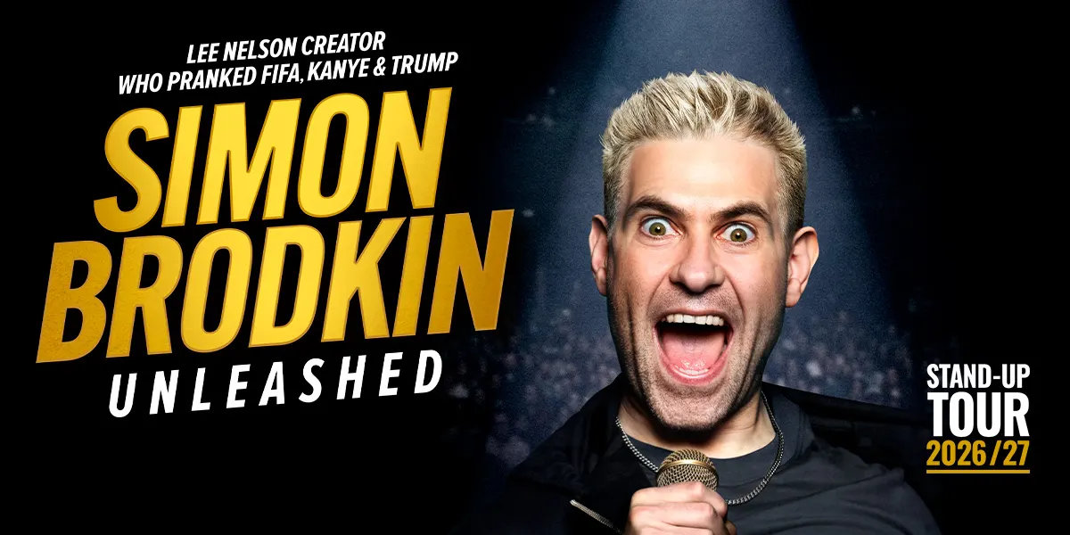 Hero image for Simon Brodkin: Unleashed 