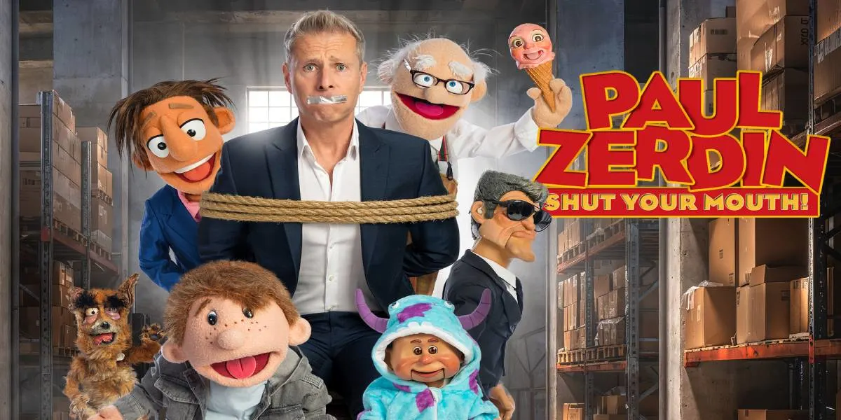 Hero image for Paul Zerdin - Shut Your Mouth 