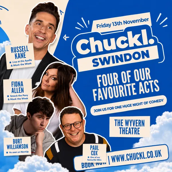 Event card thumbnail image for Chuckl. Swindon With Headliner Russell Kane 