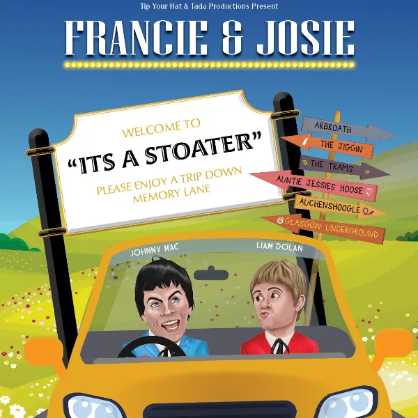 Event card thumbnail image for Francie & Josie - It's A Stoater