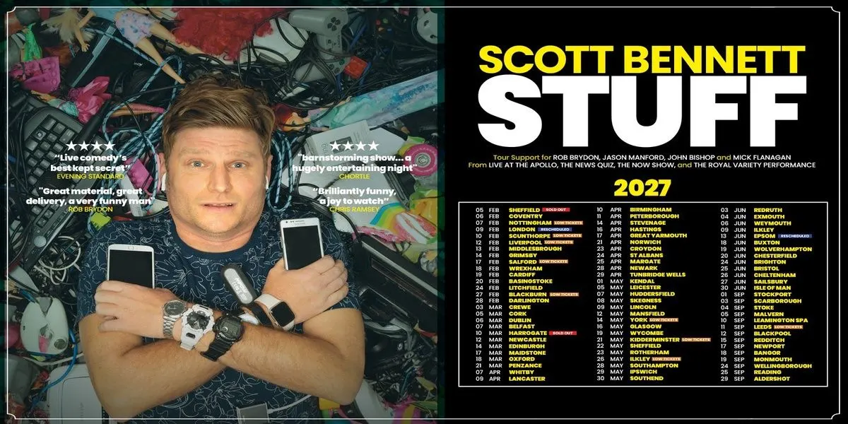 Hero image for Scott Bennett: Stuff