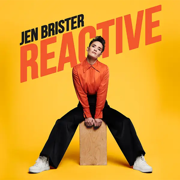 Hero image for homepage featuring Jen Brister: Reactive
