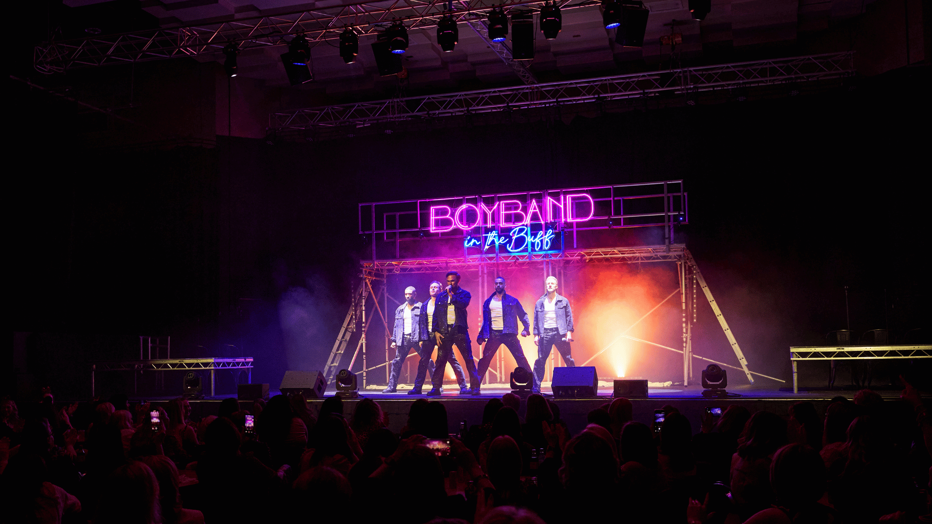 Image preview for Boyband in the buff prod shot 1