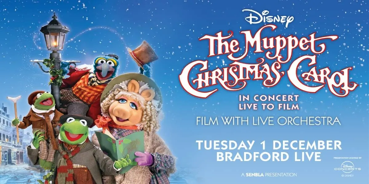 Hero image for Disney's Muppet Christmas Carol In Concert - Film With Live Orchestra 