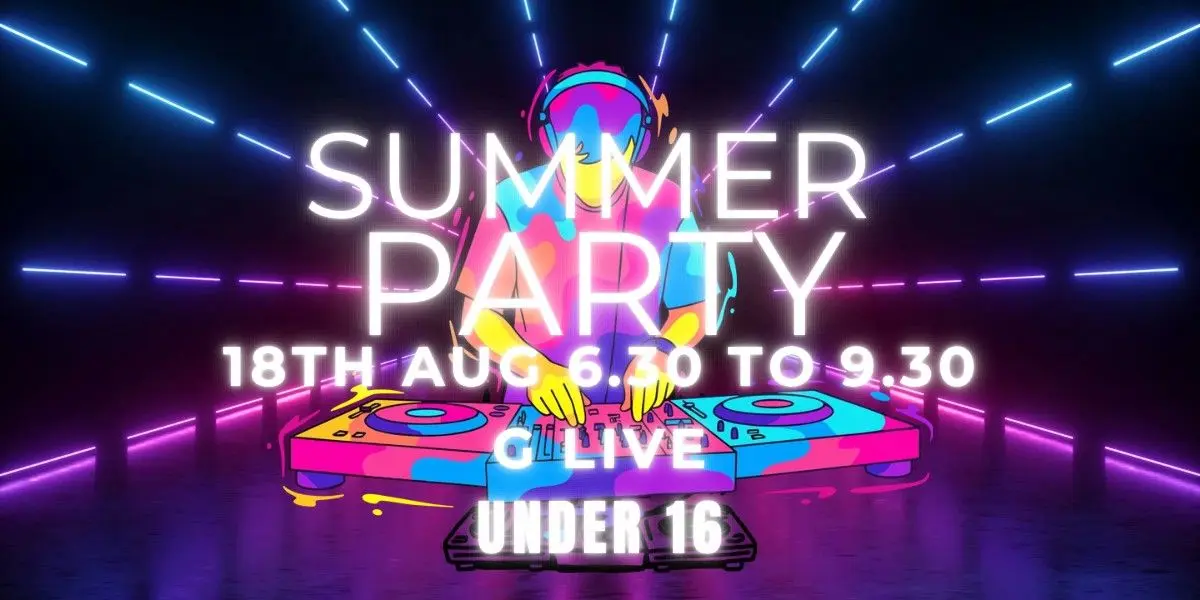 Hero image for Summer Youth Party