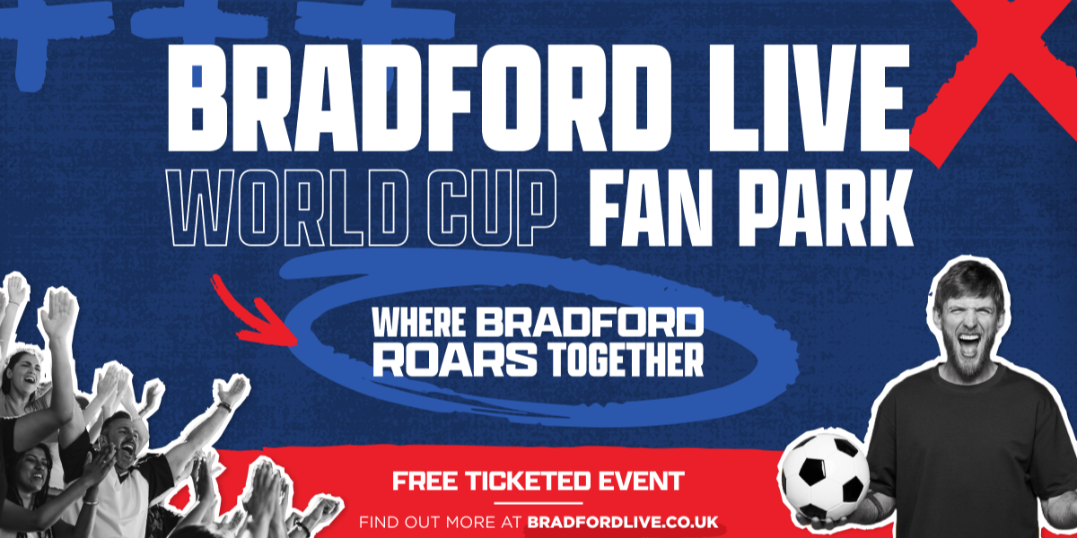 Hero image for Bradford Live World Cup Fan Park