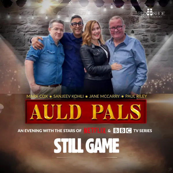 Event card thumbnail image for Auld Pals: An Evening With The Stars Of Still Game