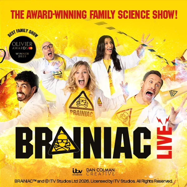 Event card thumbnail image for Brainiac Live! 