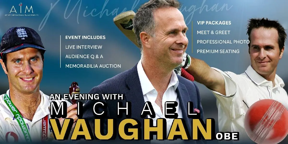 Hero image for An Evening With Michael Vaughan