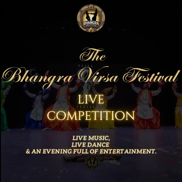 Event card thumbnail image for The Bhangra Virsa Festival Live 