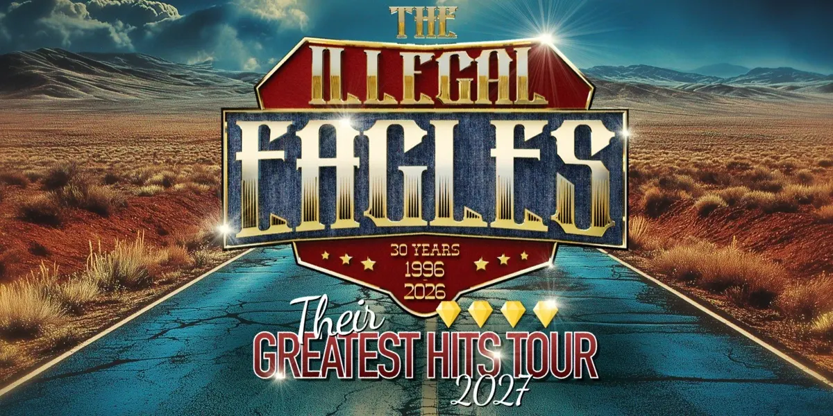 Hero image for The Illegal Eagles - Their Greatest Hits Tour 2027