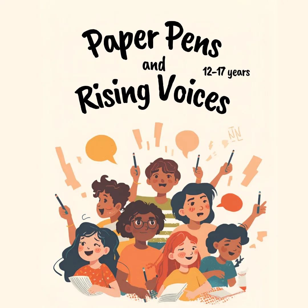 Event card thumbnail image for Paper, Pens And Rising Voices - Writing And Performance Workshop 