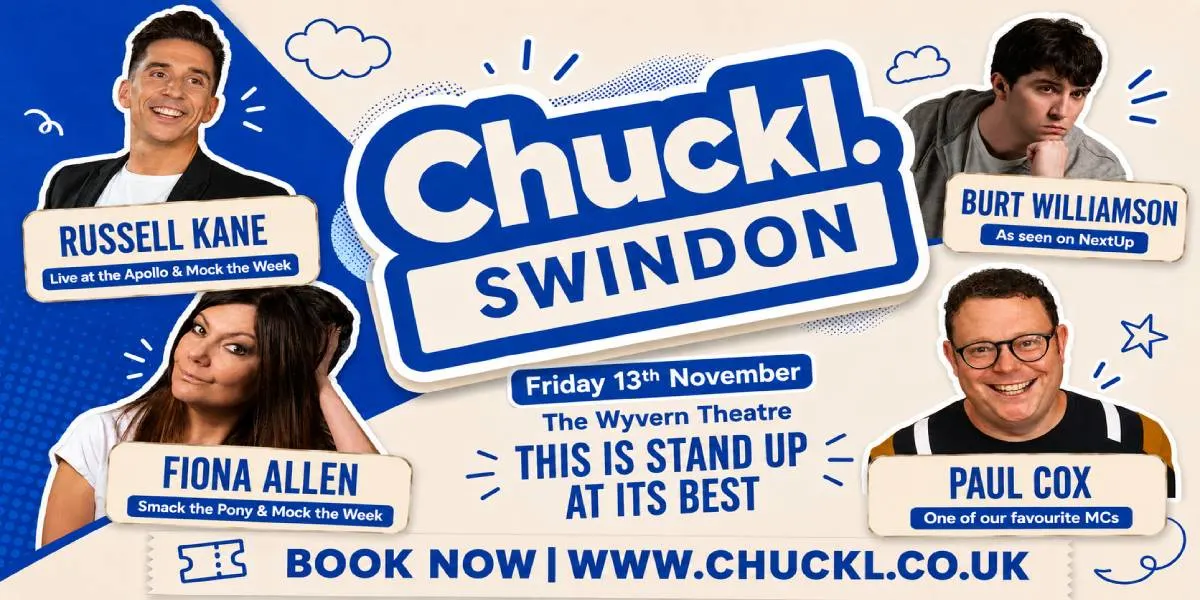 Hero image for Chuckl. Swindon With Headliner Russell Kane 