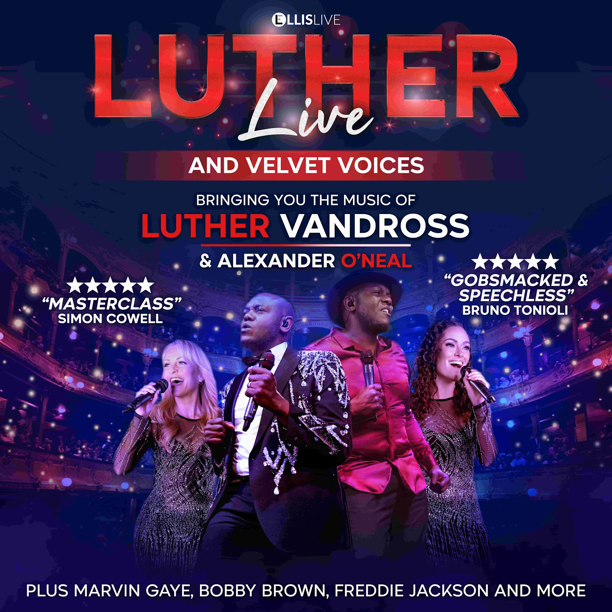 Event card thumbnail image for Luther Live & Velvet Voices