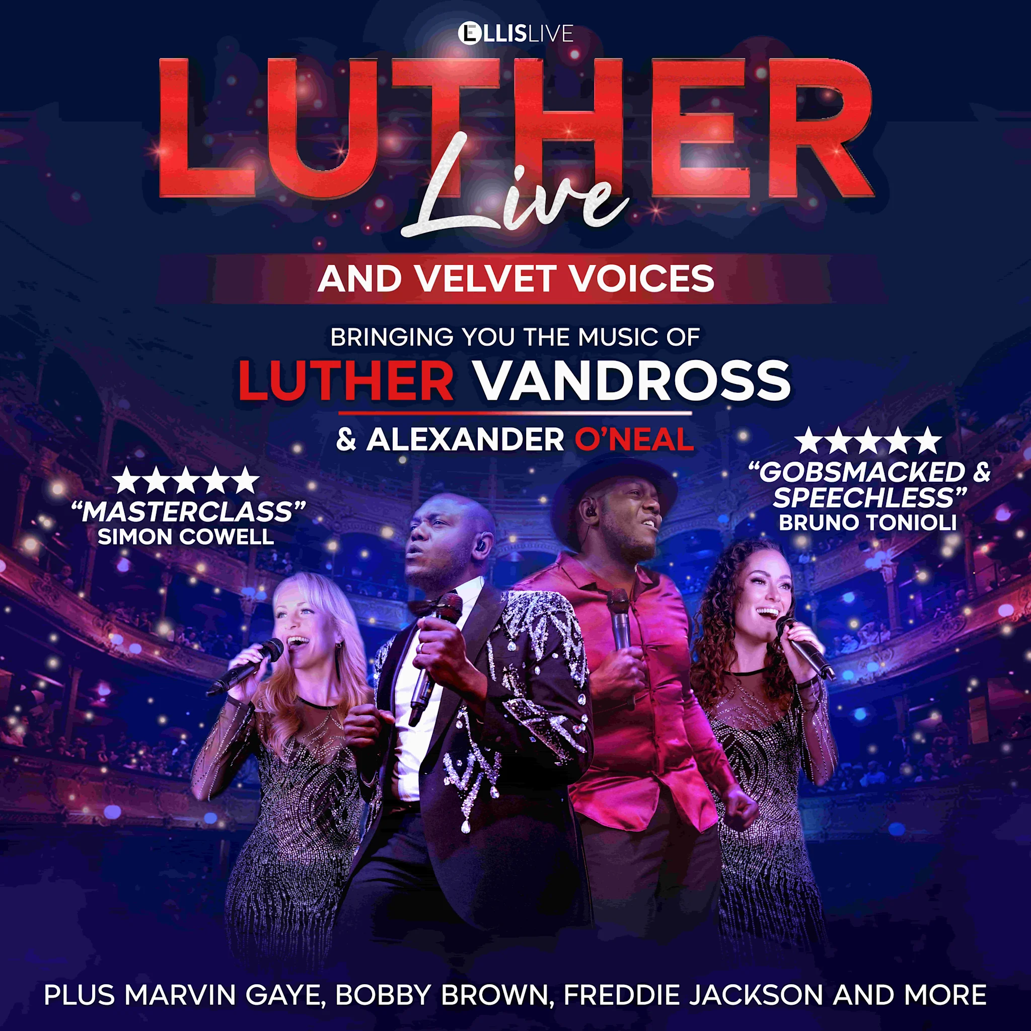 Event card thumbnail image for Luther Live & Velvet Voices