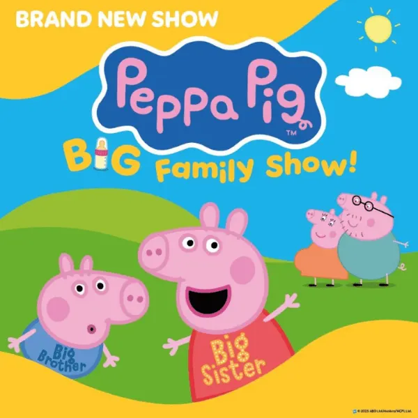 Event card thumbnail image for Peppa Pig's Big Family Show 