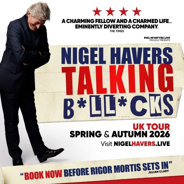 Event card thumbnail image for Nigel Havers - Talking B*ll*cks