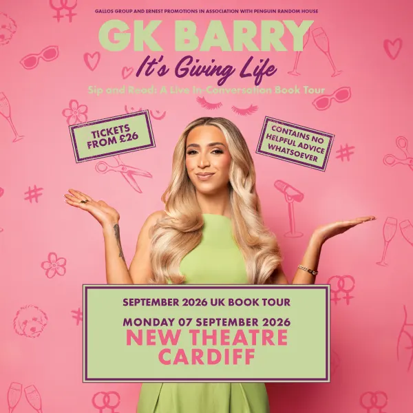 Event card thumbnail image for GK Barry: It's Giving Life