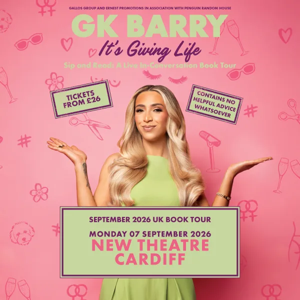 Event card thumbnail image for GK Barry: It's Giving Life