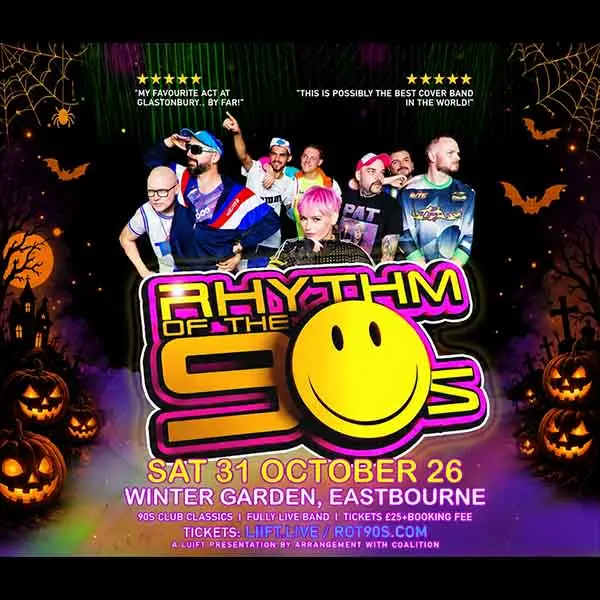 Hero image for Rhythm Of The 90s HALLOWEEN PARTY
