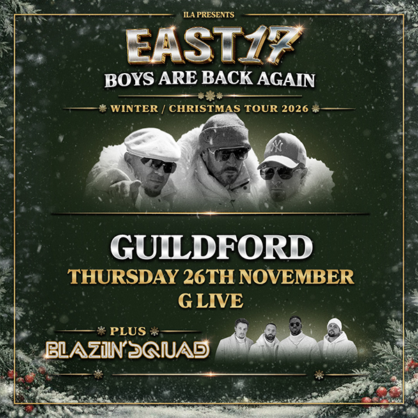 Thumbnail image for Boys Are Back Again - East 17 With Special Guest Blazin' Squad
