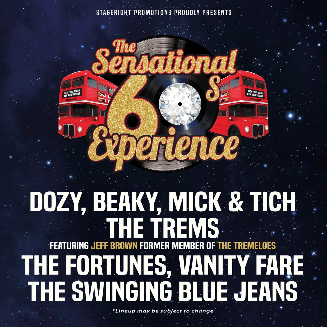 Event card thumbnail image for The Sensational 60s Experience