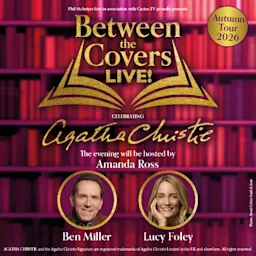 Event card thumbnail image for Between The Covers Live - Celebrating Agatha Christie 