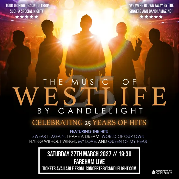 Event card thumbnail image for Westlife By Candlelight