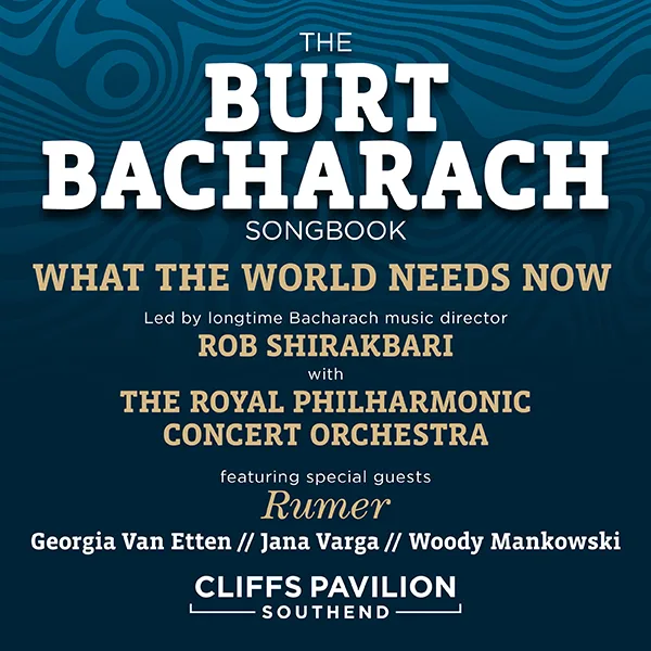 Event card thumbnail image for What The World Needs Now: The Burt Bacharach Songbook