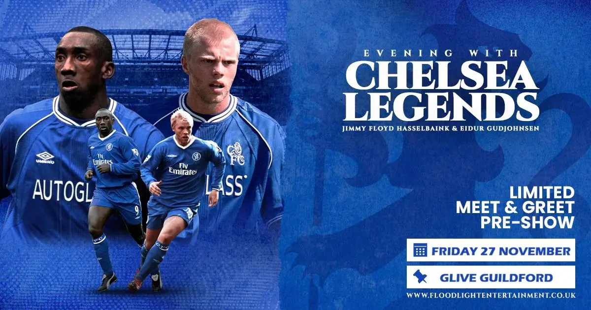 Hero image for An Audience With Jimmy Floyd Hasselbaink & Eidur Gudjohnsen