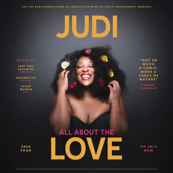 Event card thumbnail image for Judi Love: All About The Love