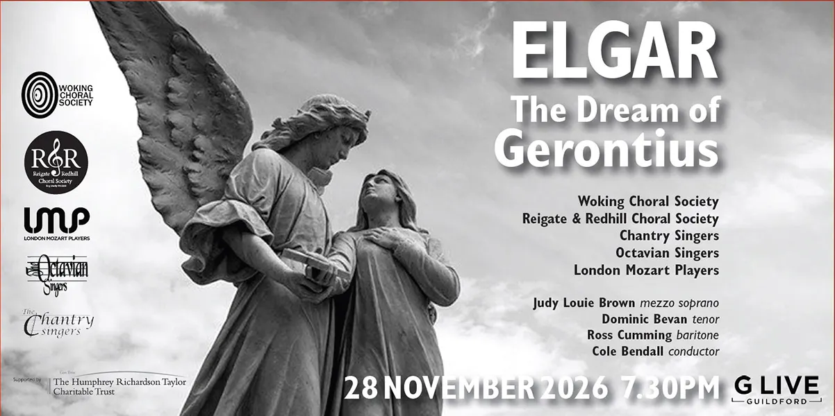 Hero image for Woking Choral Society with Reigate & Redhill Choral Society – Elgar’s Dream of Gerontius