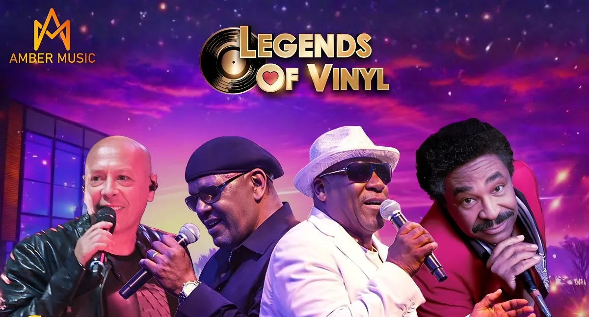 Event card hero image for Legends of Vinyl - The Real Thing, George McCrae and Gonzalez AKA Lenny Zakatek