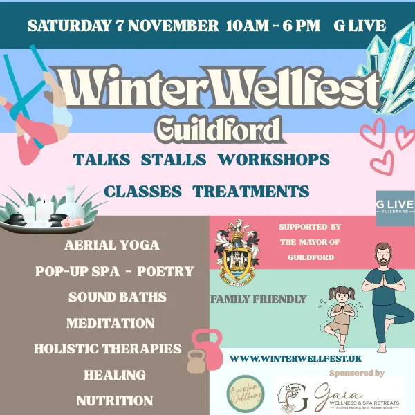 Event card thumbnail image for Winter Wellfest Guildford