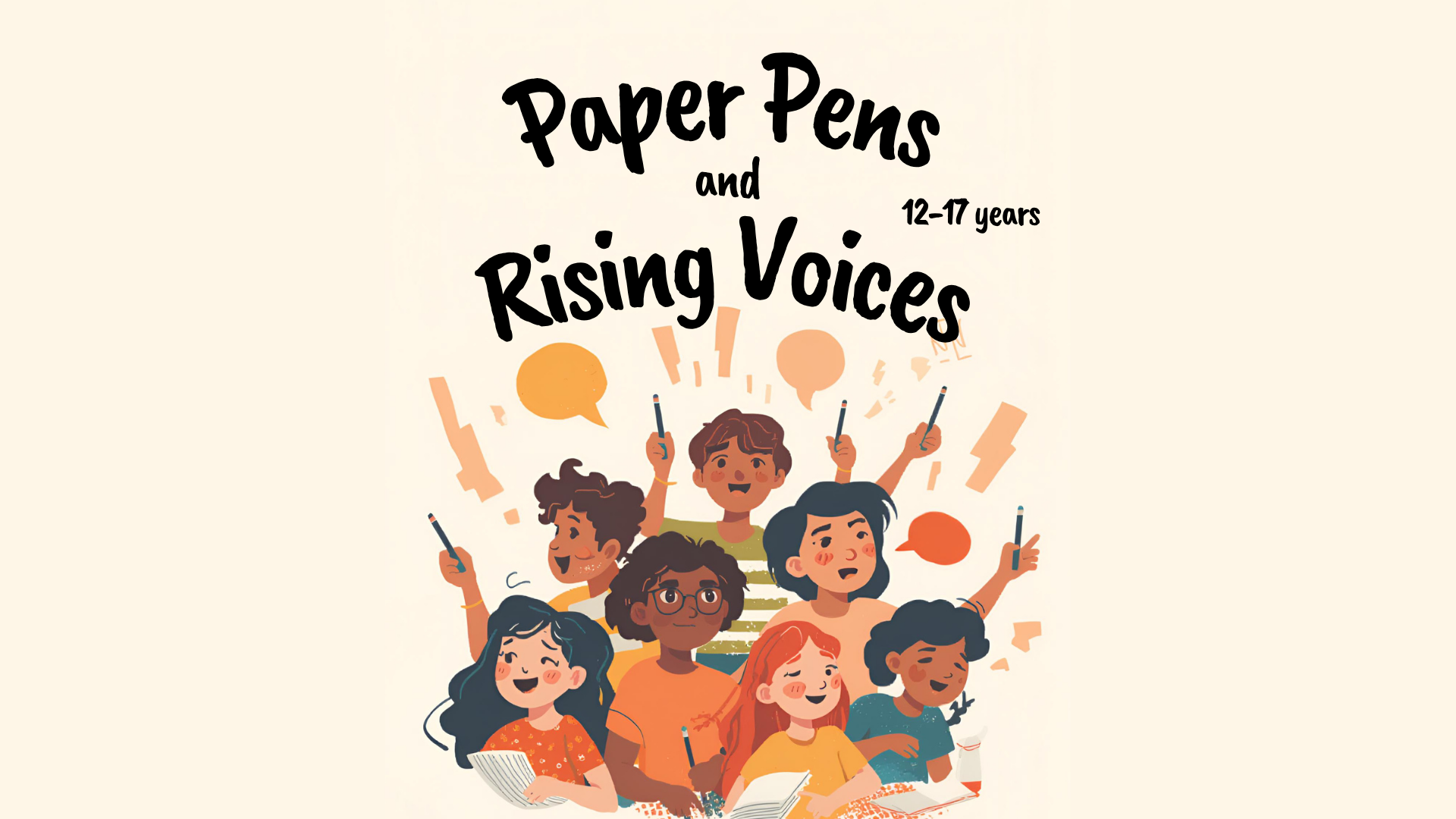 Hero image for Paper, Pens And Rising Voices - Writing And Performance Workshop 