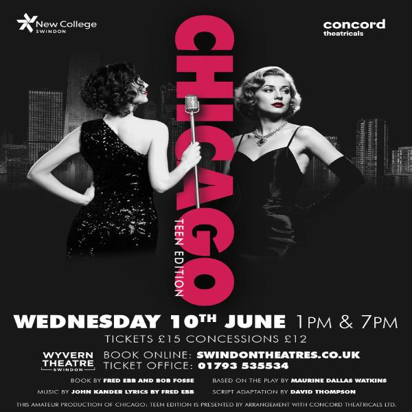 New College Showcase - Chicago: Teen Edition in Swindon