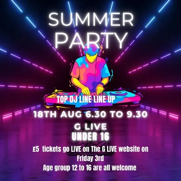 Event card thumbnail image for Summer Youth Party