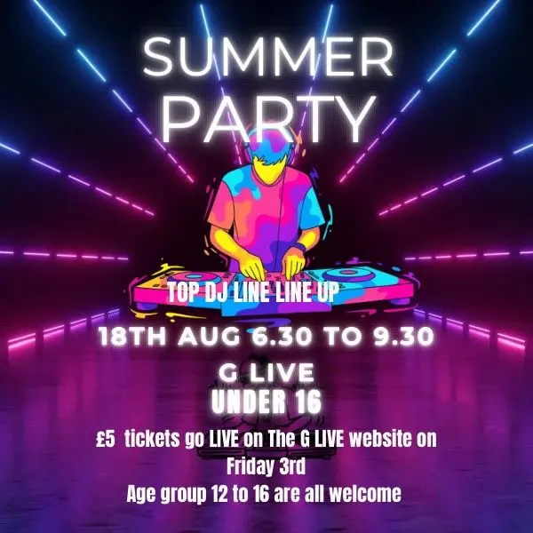 Hero image for Summer Youth Party