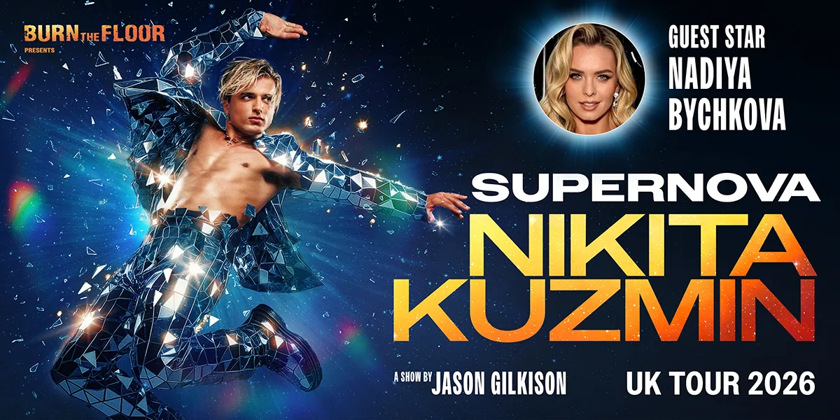 Event card hero image for Burn The Floor Presents Nikita Kuzmin - Supernova 