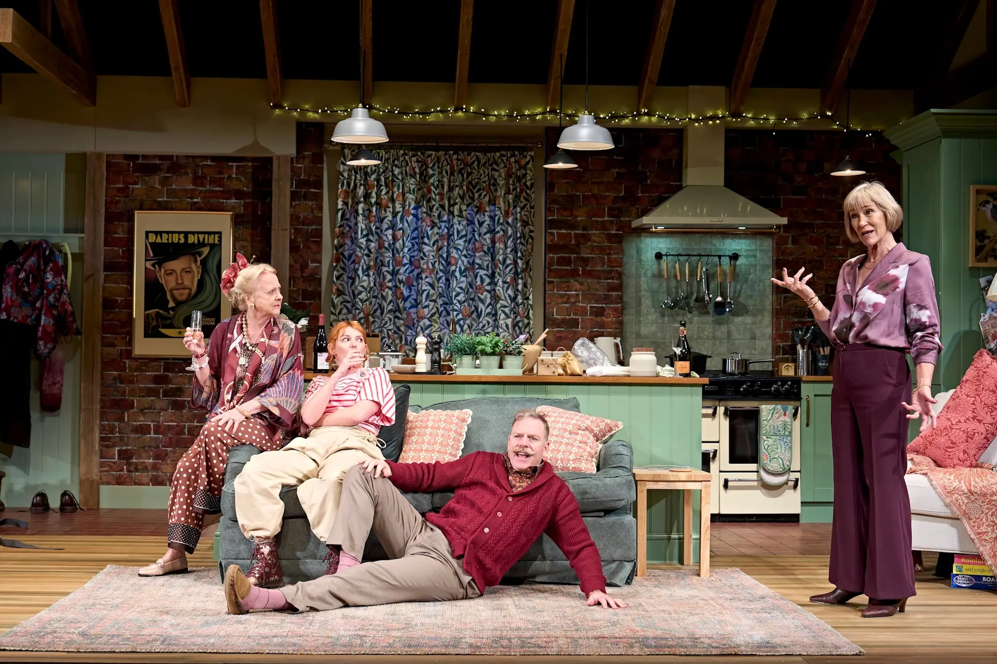Image preview for (L-R) Susie Blake, Beth Lilly, Rufus Hound, Carla Mendonça