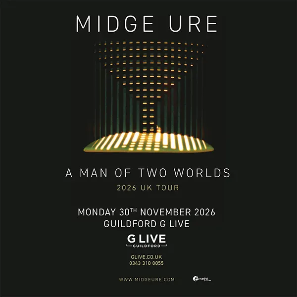 Event card thumbnail image for Midge Ure - A Man Of Two Worlds