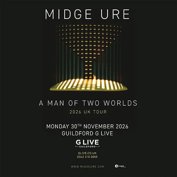 Event card thumbnail image for Midge Ure - A Man Of Two Worlds