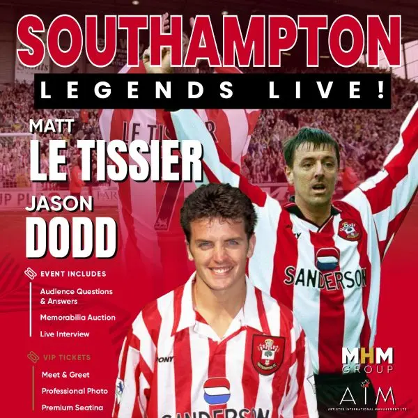 Hero image for An Evening with Southampton Legends Live