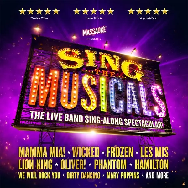 Event card thumbnail image for Massaoke: Sing The Musicals 