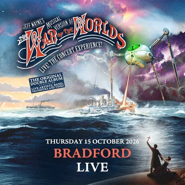 Event card thumbnail image for Jeff Wayne’s Musical Version of The War of The Worlds Live! Concert Experience 