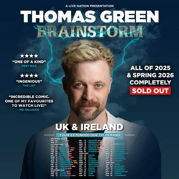 Event card thumbnail image for Thomas Green: Brainstorm 