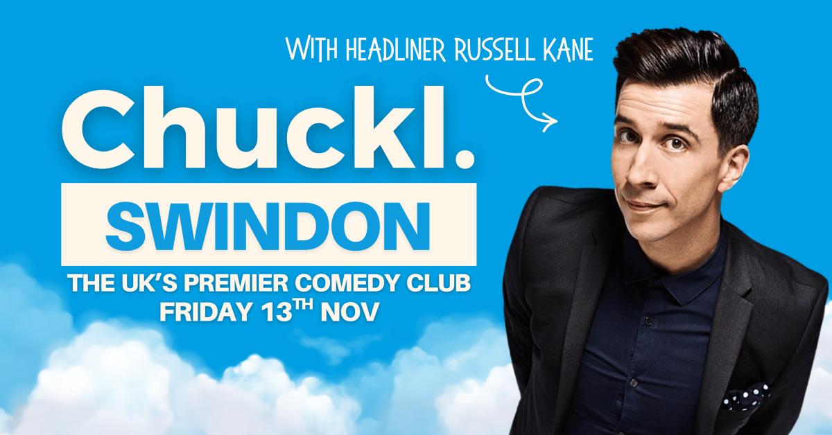 Hero image for Chuckl. Swindon With Headliner Russell Kane 